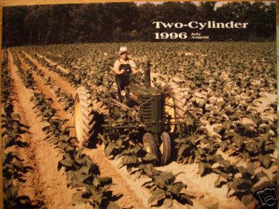 John deere model b 38-47 tractor two cylinder magazine