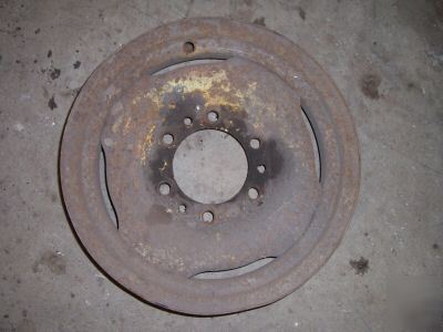 John deere model b front wheel