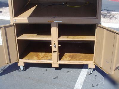 Knaack 119 work station rolling tool box construction 