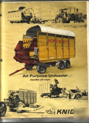 Knight all purpose unloader operating manual & more