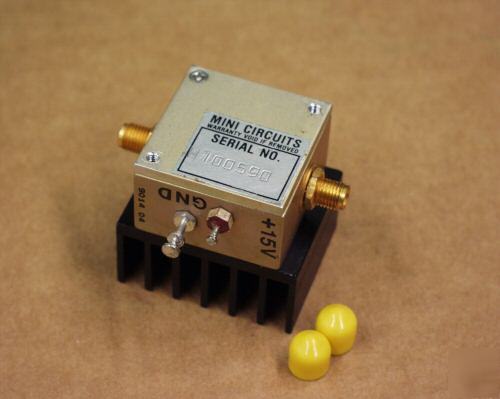 Mini circuits zfl-1000H amplifier, 28DB gain, +20DB out