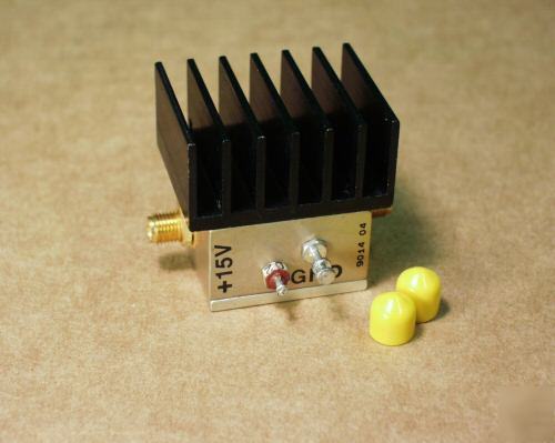 Mini circuits zfl-1000H amplifier, 28DB gain, +20DB out