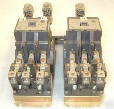 New 2 westinghouse 100 hp 135A size 4 motor starters 