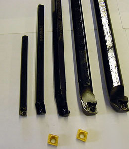 New 5 pcs bison +ve 80 deg. boring bars kit