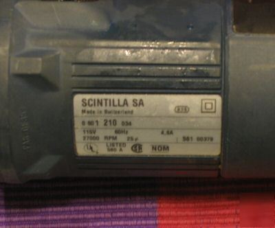 New bosch 1210 die straight utility grinder 115V 4.6 a 