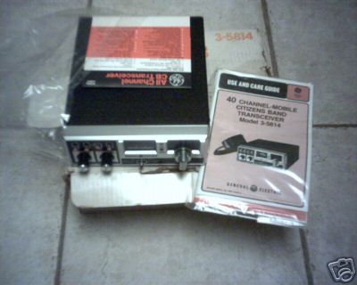 New ge cb radio in box 3-5814 40 channel