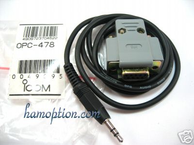 New icom opc-478 ic-T7A ic-W32 ic-R10 ic-V8000 ic-2720H