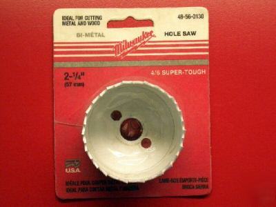 New milwaukee hole saw 2-1/4