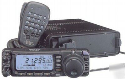 New yaesu ft-100 hf/vhf/uhf mobile base transceiver