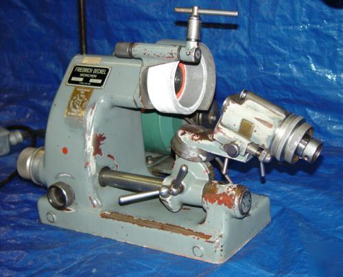 Nice deckel #so single lip cutter grinder w/ collets +