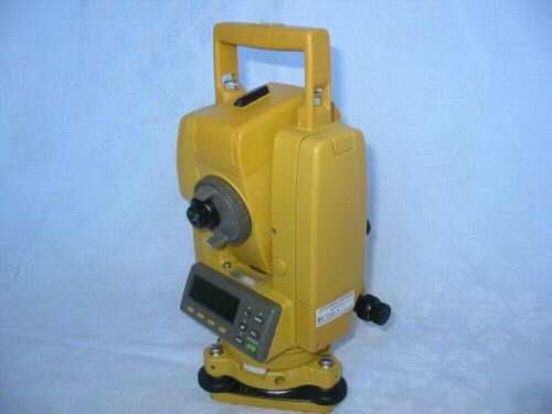 Topcon gpt-1001 dual display total station 4 surveying