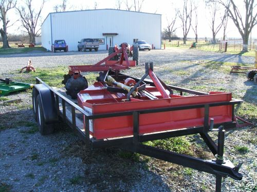 Trailer and all the equipment - yearly yard cleaning