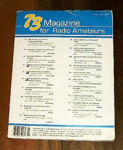 1980 jan 73 amateur radio magazine ham shortwave tech