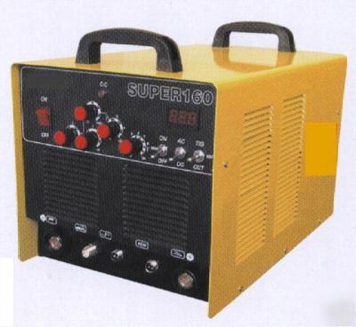 Ac/dc multi functions welder SUPER160 cut/mma/ tig