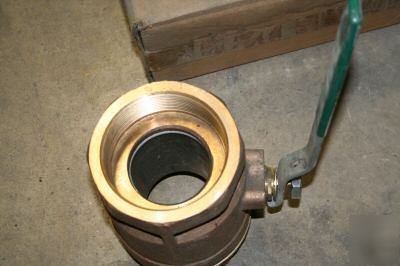 Ball valve by watts 4'' 