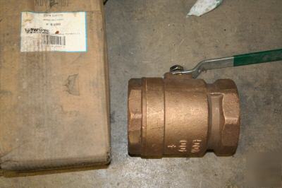 Ball valve by watts 4'' 