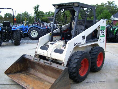 Bobcat 751 skidsteer loader, boom hydraulics w/ 65