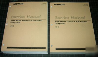 Cat caterpillar 834B 836 repair shop service manual 834