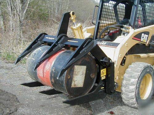 Demolition grapple for bobcat skidsteer skid steer