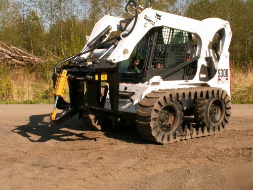 Demolition grapple for bobcat skidsteer skid steer