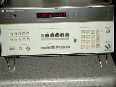 Hp 8901A modulation analyzer options 001 002 w/manual 