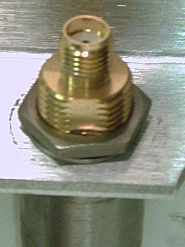 Hp sma to n coaxial adapter bulkhead rf microwave