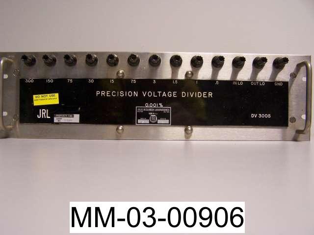 Julie research labs dv-300S precision voltage div ser.2