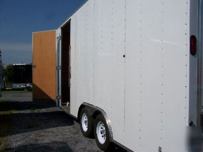 Used 8.5X20 enclosed trailer e-track & 8' interior tall