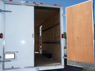 Used 8.5X20 enclosed trailer e-track & 8' interior tall