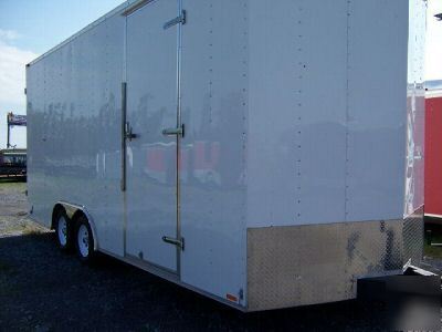 Used 8.5X20 enclosed trailer e-track & 8' interior tall