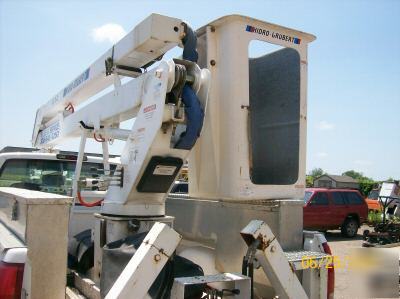 1998 gmc sierra 3/4 ton w/hidro grubert aerial bucket