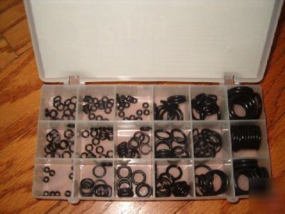225 pc nitrile o- ring assortment great for hyd fitting