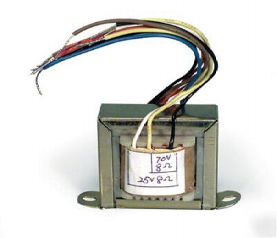 25 volt or 70 volt line transformer, 10 watt