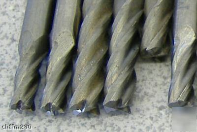 3/16 solid carbide end mill assortment (1035)