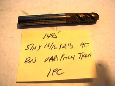 5/16 4F ball vari pitch carbide end mill tialn #1495