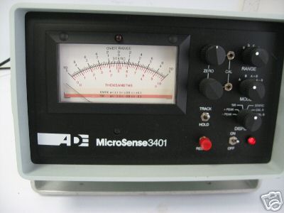 Ade microsense 3401 capacitive sensor probe