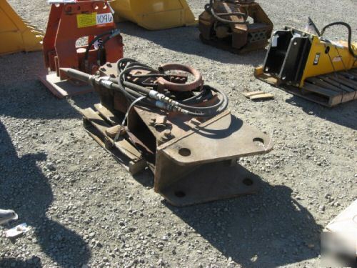 Allied rapid ram breaker backhoe hammer attachment