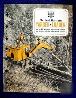 Bantamyarder - loader brochure 1968