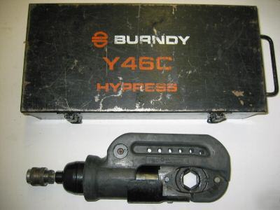 Burndy hydraulic crimp tool