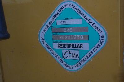Caterpillar D4C xl seriesiii