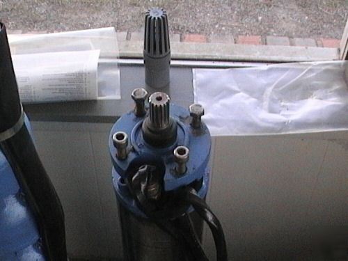 Franklin submersible water pump electric motor