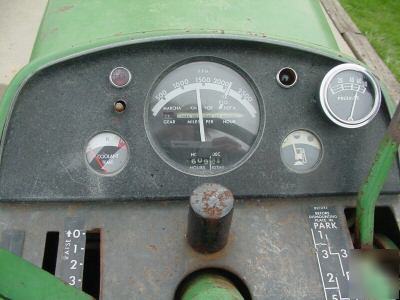 John deere 2510 diesel farm tractor