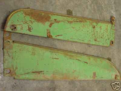 John deere 730 lp gas fuel tank side covers