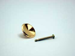 Johnson le products 38-3PPK1 bi-fold door knob metal 1-