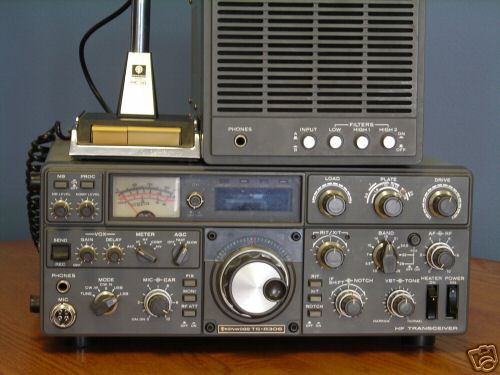 Kendwood station ts-830S sp-820 speaker mc-20 mic