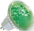 MR16 green 12V 36 leds super narrow angle focused beam 