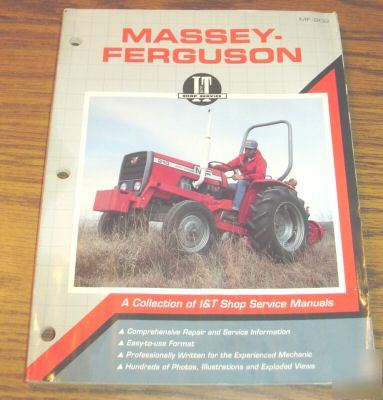 Massey ferguson tractor i&t shop manual 10 models 