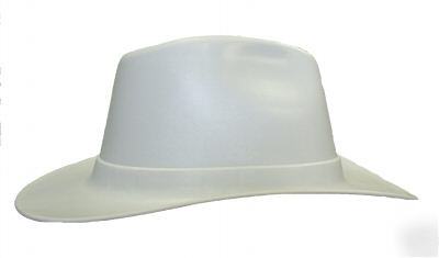 New cowboy style hard hat grey 