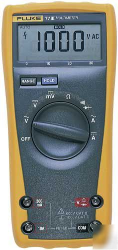 New fluke multimeter 77 iii in box