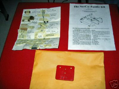 Norcal qrp club paddle kit by K8FF